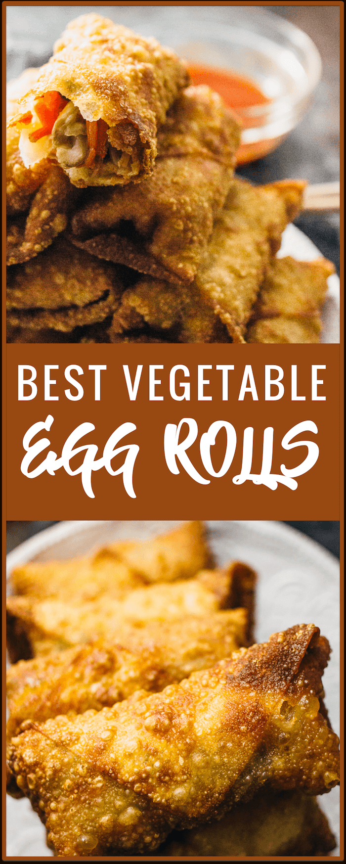 Best vegetable egg rolls - These vegetable egg rolls are ridiculously crunchy and taste better than any Chinese takeout version. They make for a popular vegetarian appetizer, and they're easy to assemble and cook. -   23 vegetarian chinese recipes
 ideas