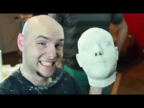 How to Make a Plaster Head Cast - YouTube -   24 diy face cast
 ideas