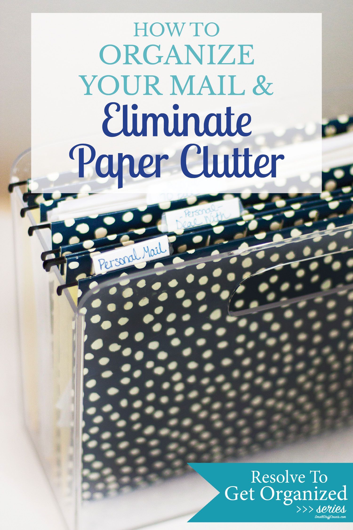 How to Organize Mail to Eliminate Paper Clutter -   24 diy organization mail ideas