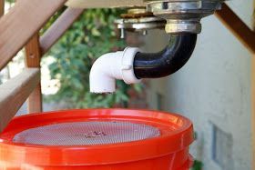 DIY Outdoor Sink: Rinse Veggies, Save Water | Becorath's Survival -   24 diy outdoor sink
 ideas