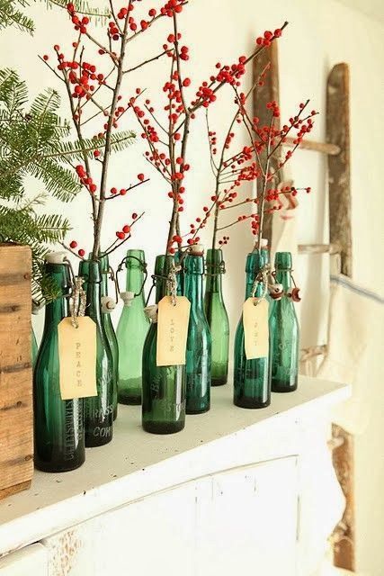 28 Insanely Easy Christmas Decorations To Make In A Pinch -   24 green christmas decor
 ideas