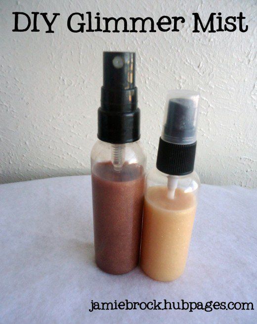 Learn how to make your own glimmer mists to add shimmer to your craft projects using this easy step by step tutorial. -   24 homemade crafts supplies
 ideas