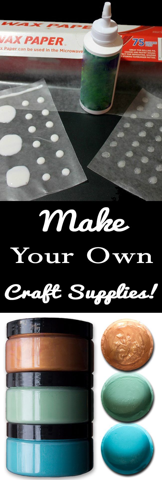 Make Your Own Mixed Media Craft Supplies! -   24 homemade crafts supplies
 ideas