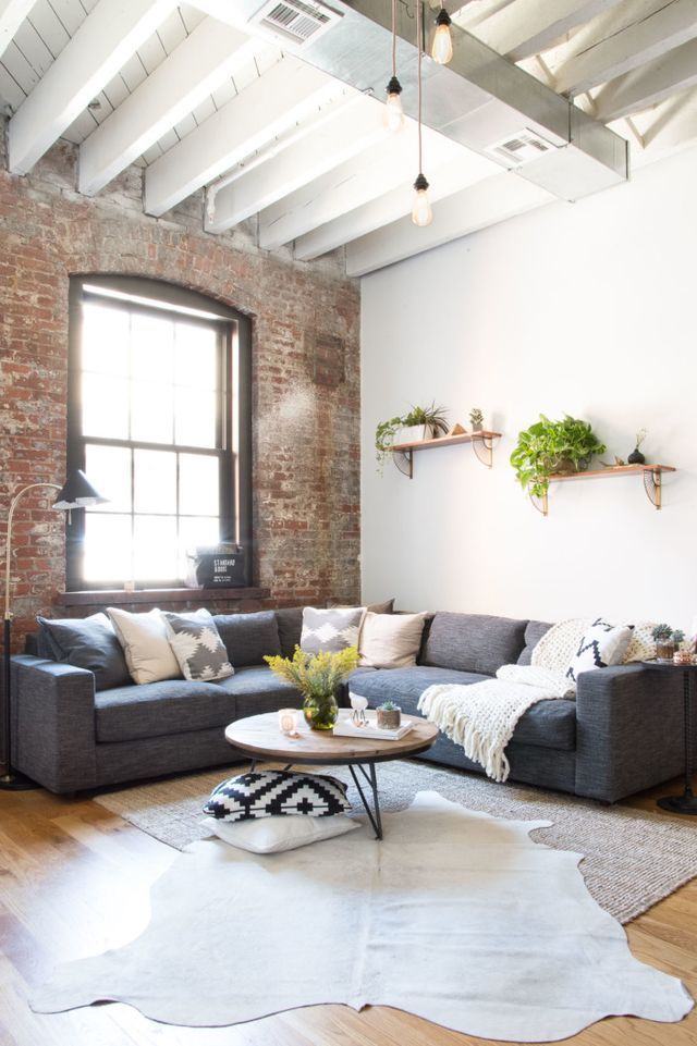 Dreamy industrial Brooklyn home (Daily Dream Decor) -   24 industrial decor shelf
 ideas