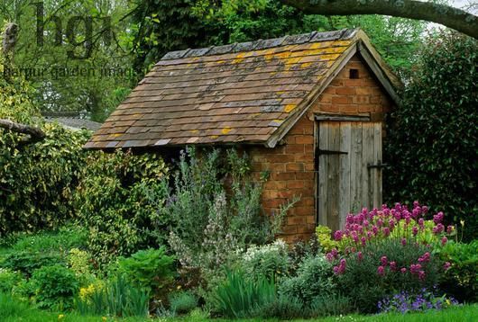 .This could be such a cool storage area, wood shed, or garden shed -   24 pretty garden shed
 ideas