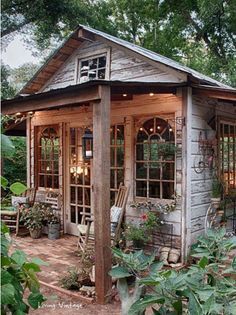 40 Simply amazing garden shed ideas -   24 pretty garden shed
 ideas