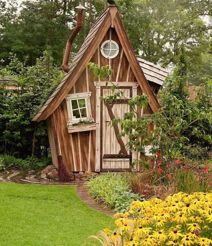 The Magic of a pretty Garden Shed #buildyourownshed -   24 pretty garden shed
 ideas