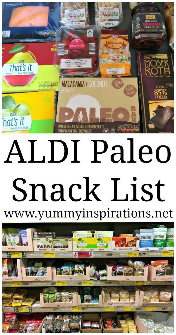 ALDI Paleo Snack List - Ideas for Paleo Snacks that you'll find at ALDI -   24 whole 30 aldi
 ideas