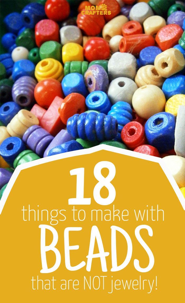 Who says beads were created for jewelry? These 18 amazing crafts prove otherwise. -   25 crafts projects things to
 ideas