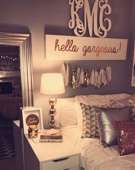 50 Cute Dorm Room Ideas That You Need To Copy -   25 cute room decor
 ideas