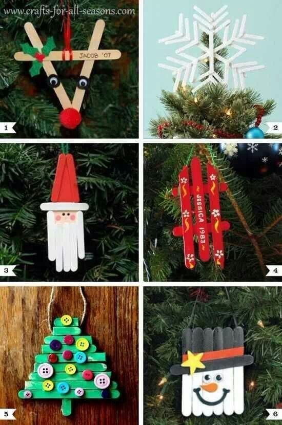 43 Clever, Over-the-top, Ridiculous Christmas Decor Ideas you would only find on Pinterest -   25 diy ornaments kids
 ideas