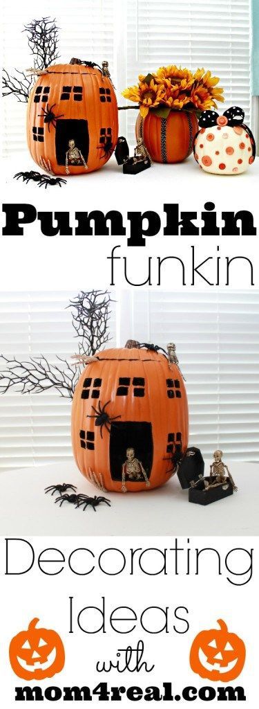 Over 45 Faux Pumpkin Craft Ideas -   25 foam pumpkin decor
 ideas