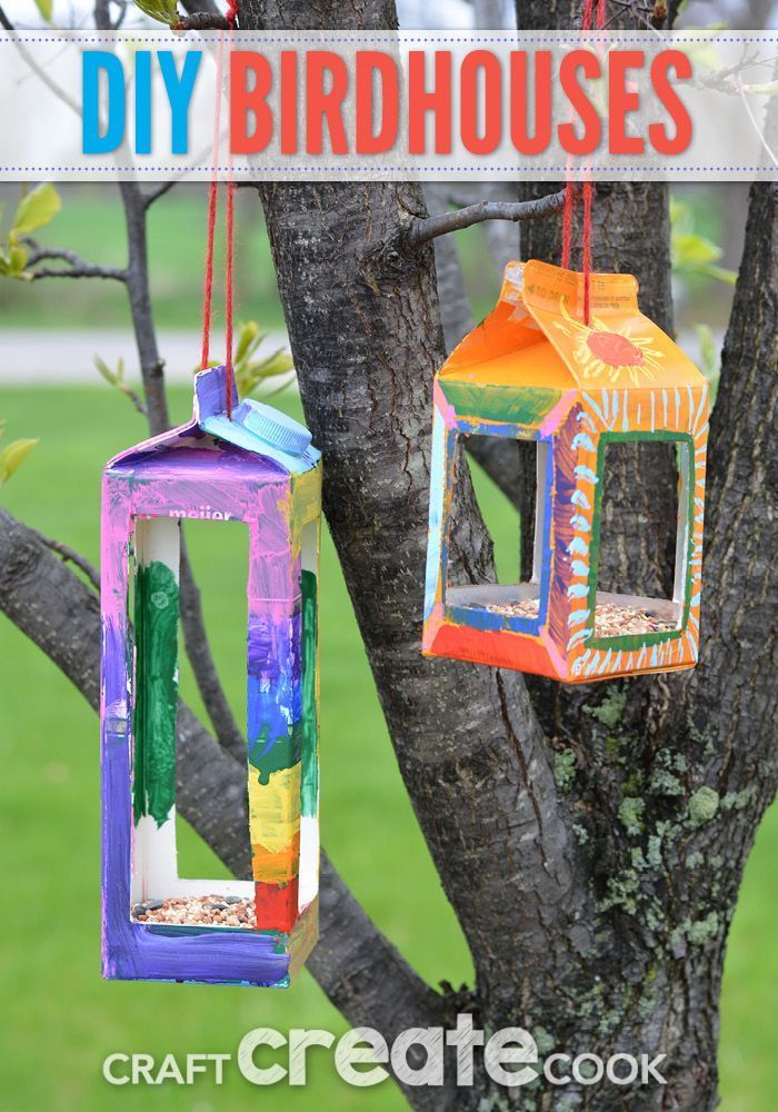 Birdhouse Crafts for Kids -   25 young kids crafts
 ideas