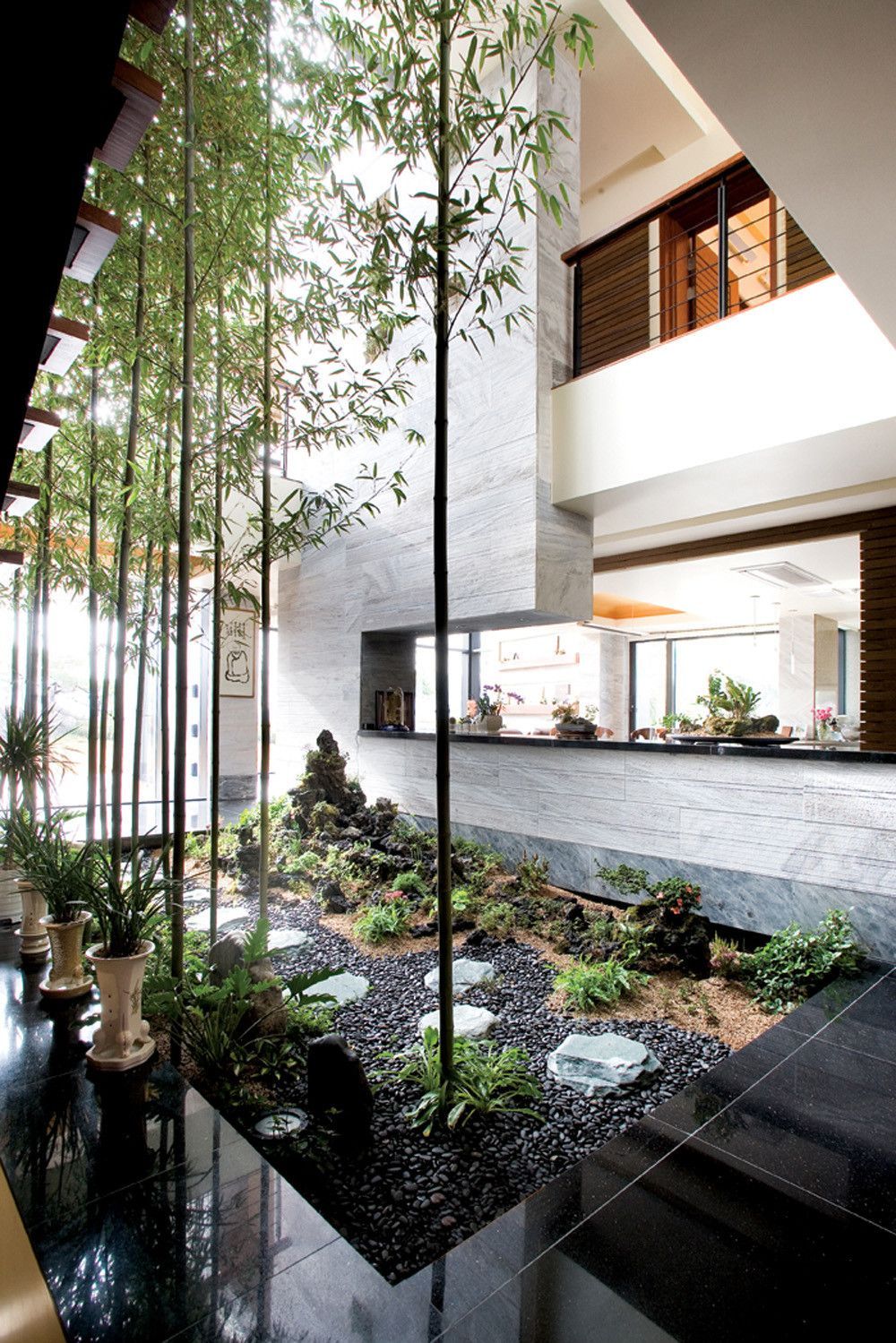 P House / HAHN Design -   11 indoor garden architecture
 ideas