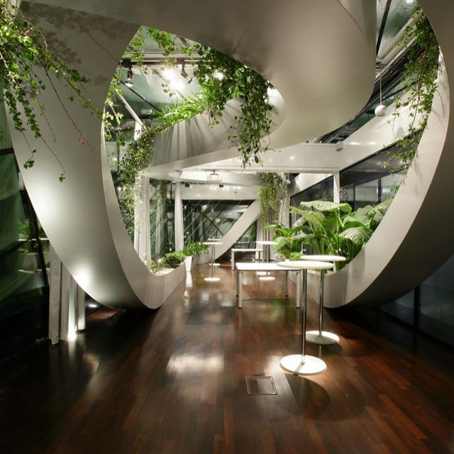 Panoramic Garden by SADAR + VUGA -   11 indoor garden architecture
 ideas