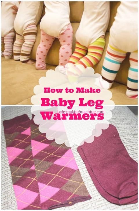 How to Make Baby Leg Warmers -   16 baby crafts to make
 ideas