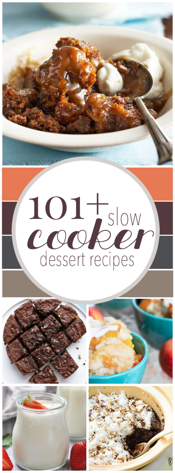 101+ Slow Cooker Dessert Recipes -   16 slow cooker desserts
 ideas