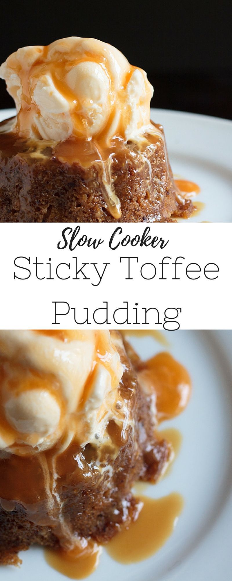 Slow Cooker Sticky Toffee Pudding -   16 slow cooker desserts
 ideas