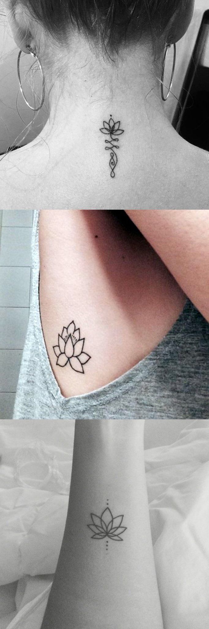 Lotusblume Tattoo: die beliebteste florale T?towierung hat zahlreiche Bedeutungen -   17 tatuajes lotus tattoo
 ideas