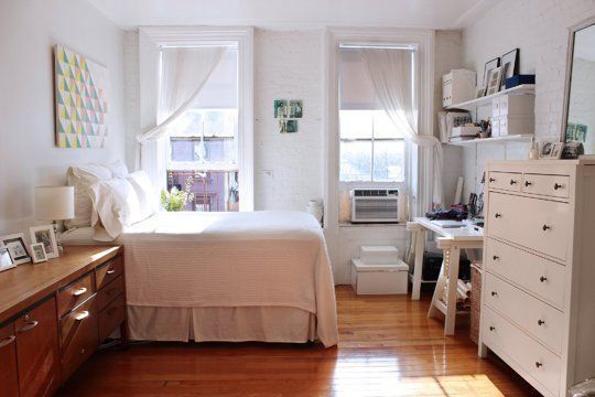 Small Space Style: 15 Inspiring Tiny New York City Homes -   19 fitness wallpaper apartment therapy
 ideas