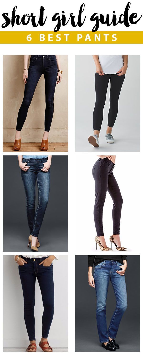 Short Girl Guide: 6 Best Pants -   19 short girl style
 ideas