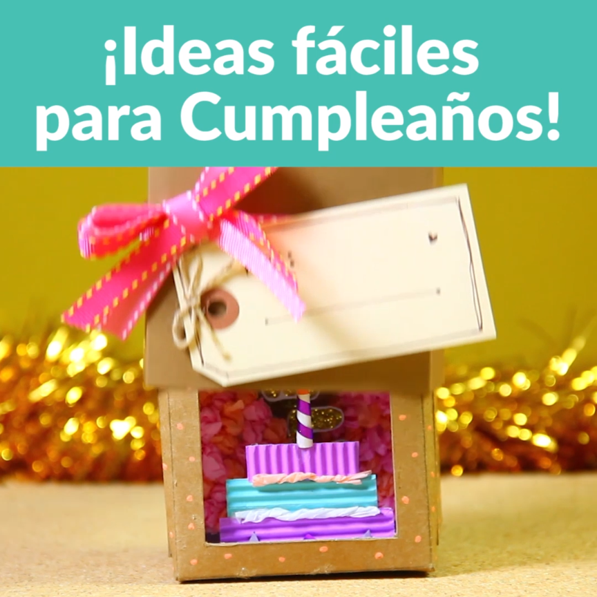 Idea de regalo: bonita caja cumplea?era personalizable - Happy Box -   20 regalos diy
 ideas