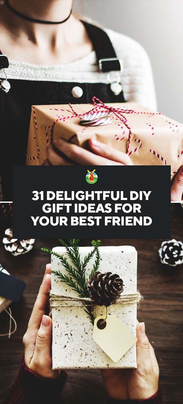 31 Delightful DIY Gift Ideas for Your Best Friend -   20 regalos diy
 ideas