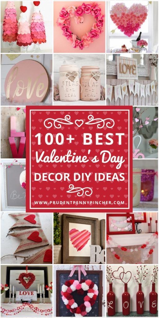 100 Best Valentine's Day Decor DIY Ideas -   20 regalos diy
 ideas