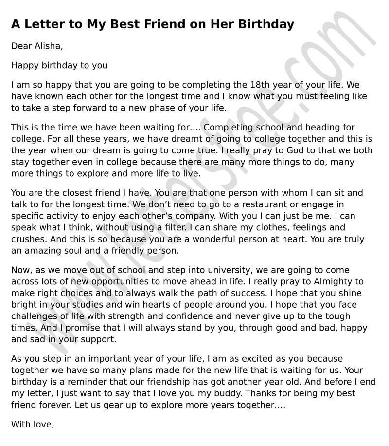 A Letter to My Best Friend on Her Birthday -   21 best friend poems
 ideas