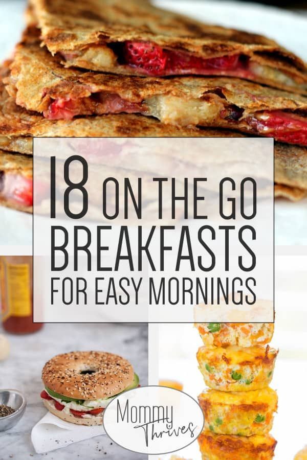 18 Quick Healthy Breakfast Recipes -   21 breakfast recipes on the go
 ideas