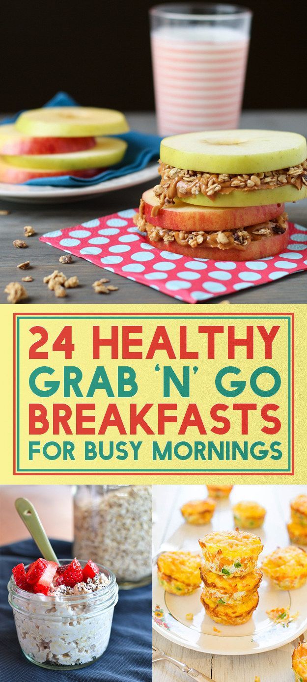 24 Healthy On-The-Go Breakfast Ideas -   21 breakfast recipes on the go
 ideas