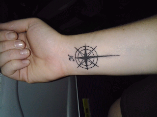 Use this Code for Facebook: -   21 compass cross tattoo
 ideas