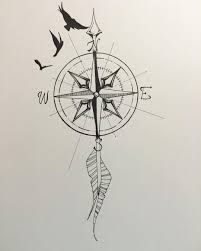 Related image -   21 compass cross tattoo
 ideas