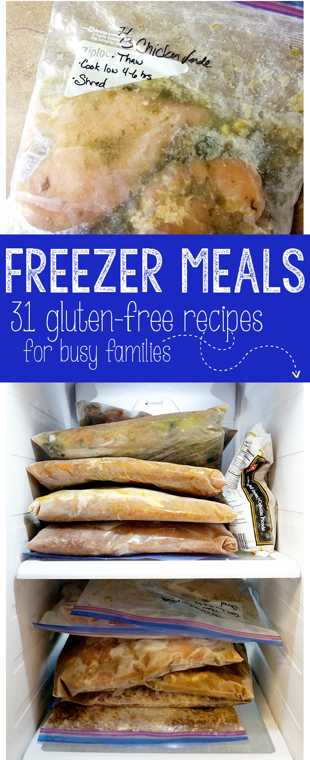 31 Gluten-Free Freezer Meals: A Meal Plan for a Busy Life -   22 anti inflammatory gluten free
 ideas