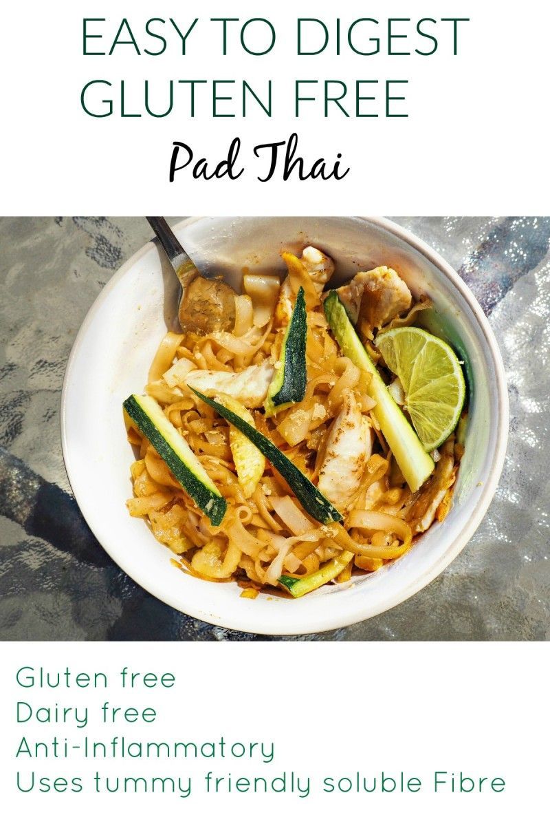 Gut Friendly Gluten Free Pad Thai -   22 anti inflammatory gluten free
 ideas