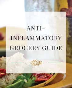 Anti-Inflammatory Grocery Guide -   22 anti inflammatory gluten free
 ideas
