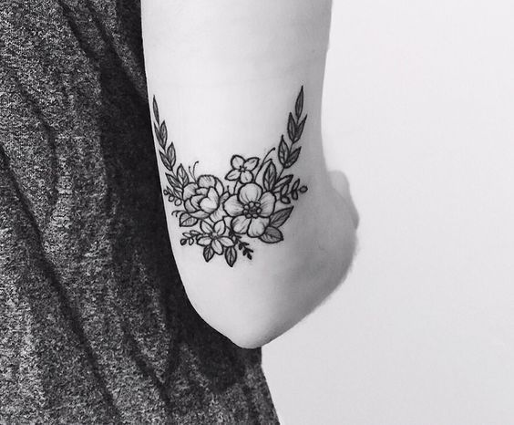 Flowers. (Tattoologist) -   22 flower bird tattoo
 ideas