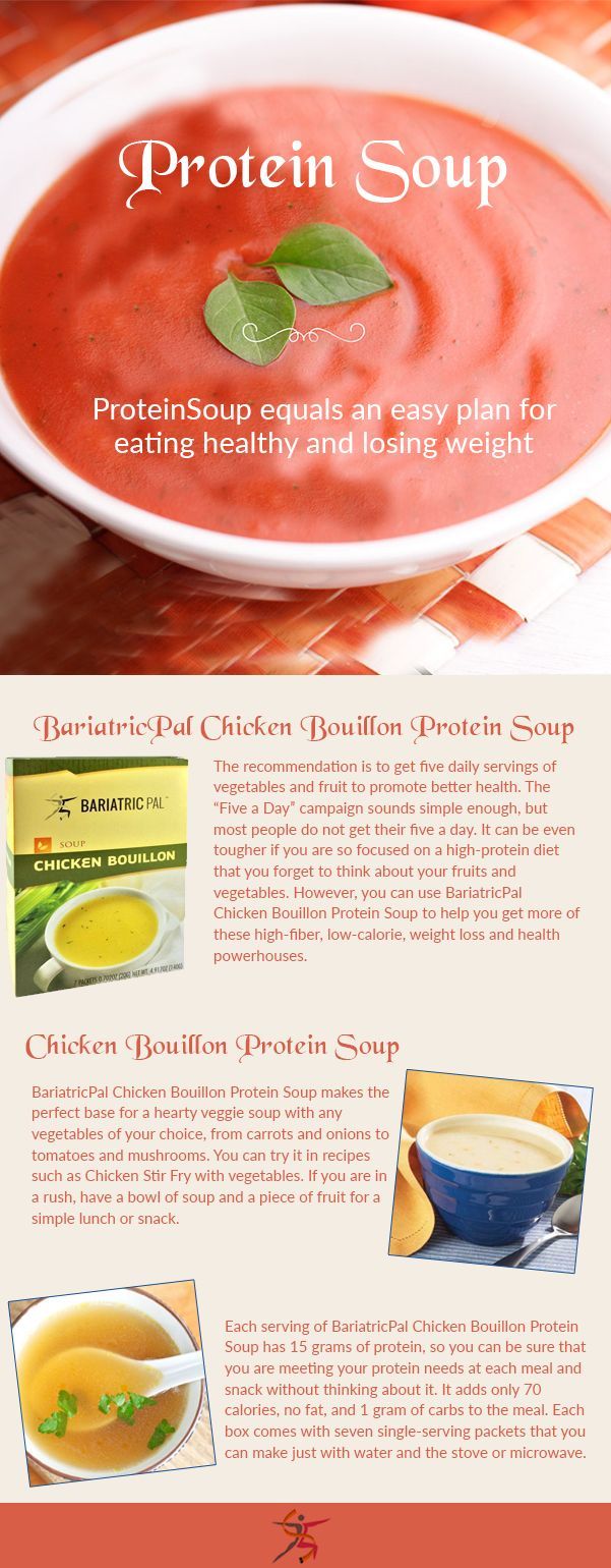 BariatricPal Protein Soup - Chicken Bouillon -   22 protein diet lost
 ideas