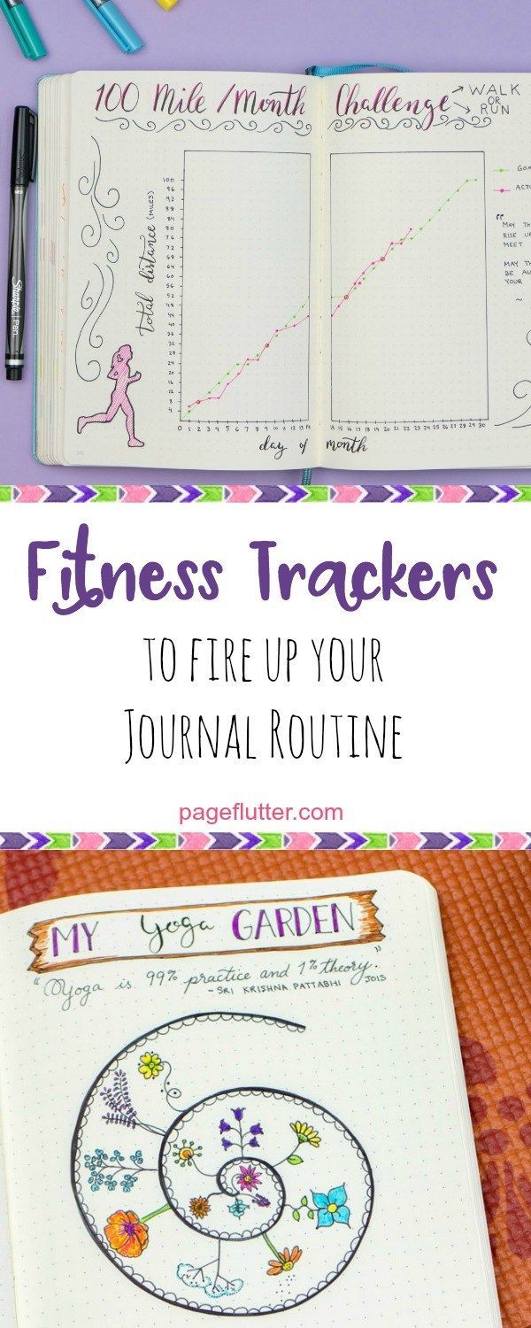 Journal Fitness Trackers to Fire Up Your Planning Routine -   23 fitness tracker chart
 ideas