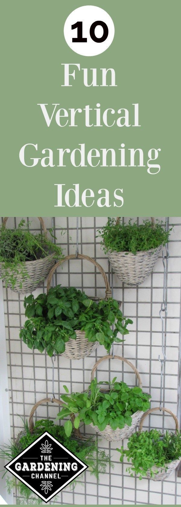 10 Fun Vertical Gardening Ideas -   23 urban vertical garden
 ideas