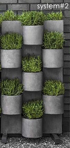 Vertical garden system -   23 urban vertical garden
 ideas
