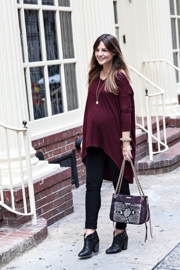 21 Cool Ways To Own Maternity Style When You're Pregnant -   24 pregnancy style winter
 ideas