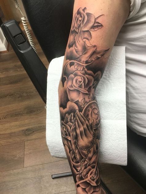 First Tat?? рџ’§ -   24 religious tattoo sleeve
 ideas