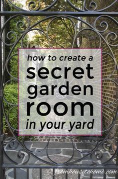 Secret Garden Design Ideas: How To Create Your Own Secret Garden -   24 secret garden plans
 ideas