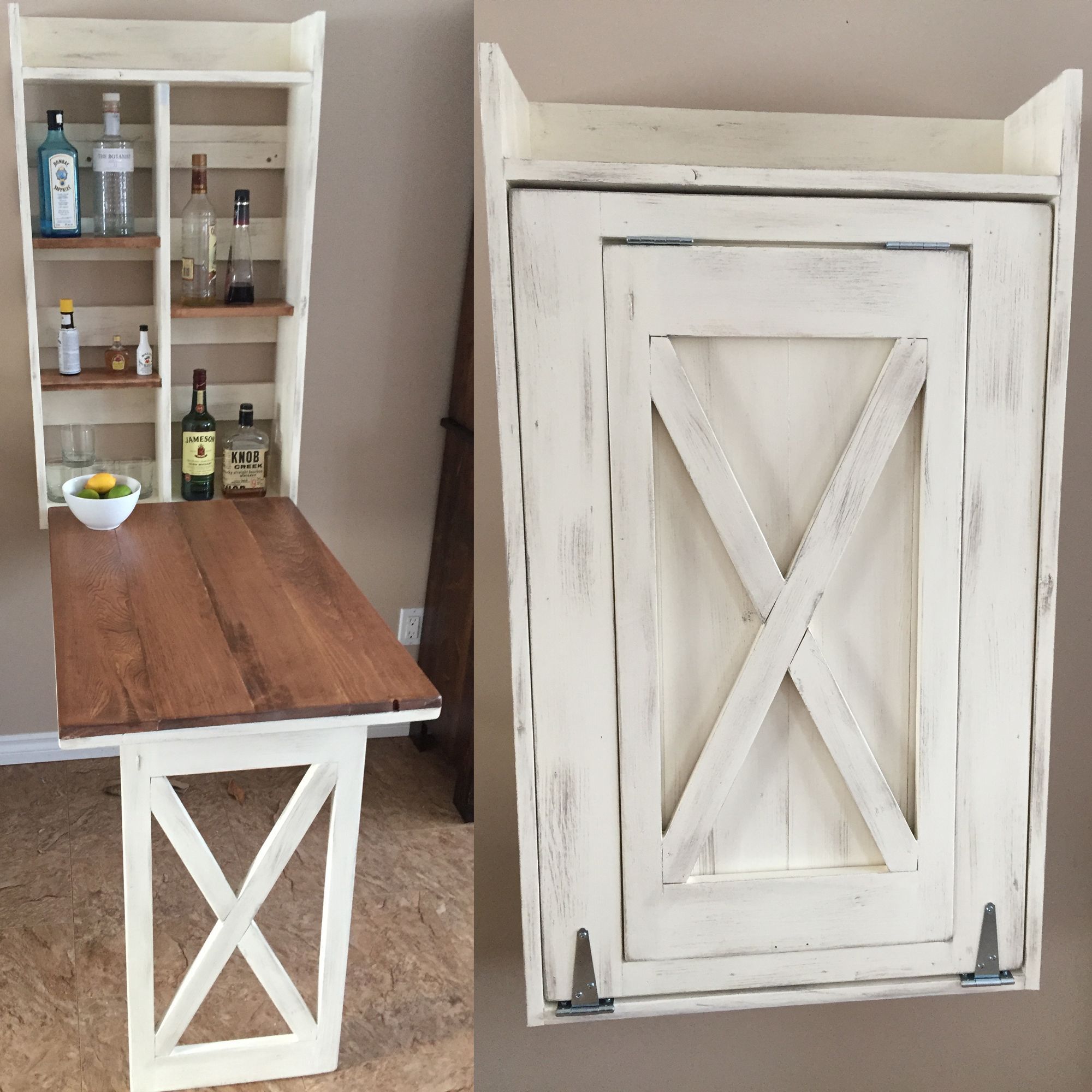 Ana White | Drop down murphy bar - DIY Projects -   24 standing crafts table
 ideas