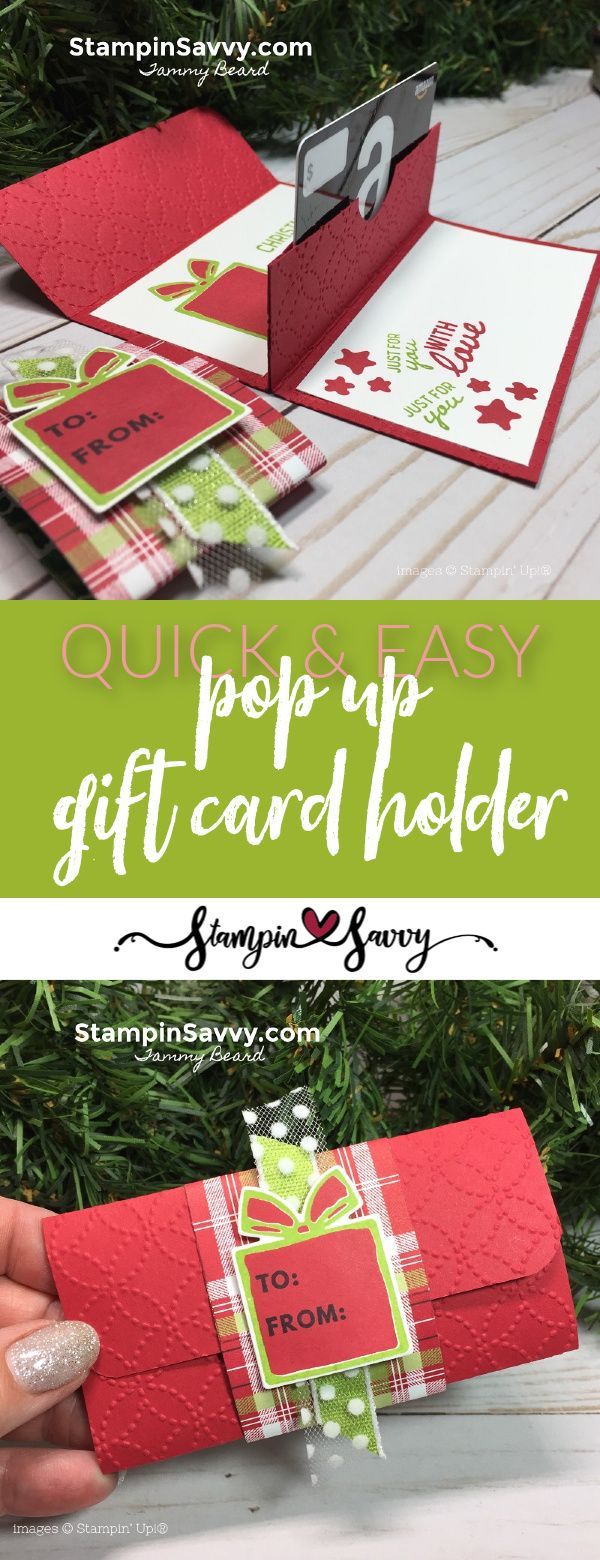 Pop Up Gift Card Holder Tutorial - Nothing Sweeter Bundle -   24 valentine paper crafts
 ideas