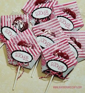 Jeanne's Paper Crafts: Valentine Treats and Jaded Blossom Stamps! -   24 valentine paper crafts
 ideas