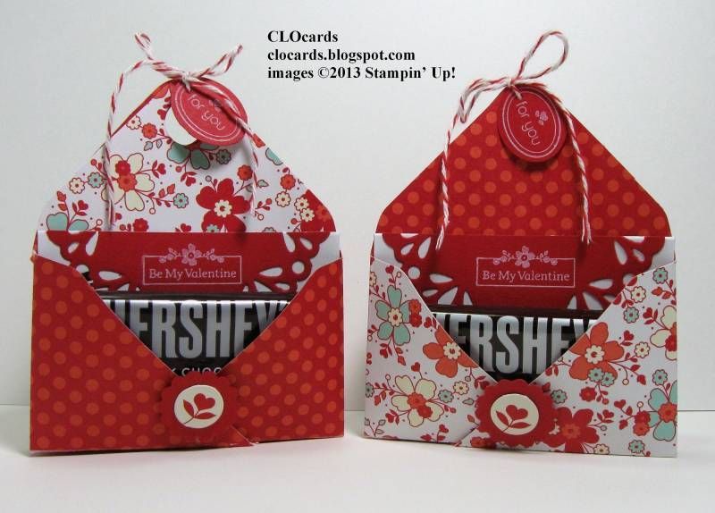 Sealed with Love Pocket Pouches by CLOcards - Cards and Paper Crafts at Splitcoaststampers -   24 valentine paper crafts
 ideas