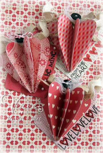 25 Heart Projects -   24 valentine paper crafts
 ideas