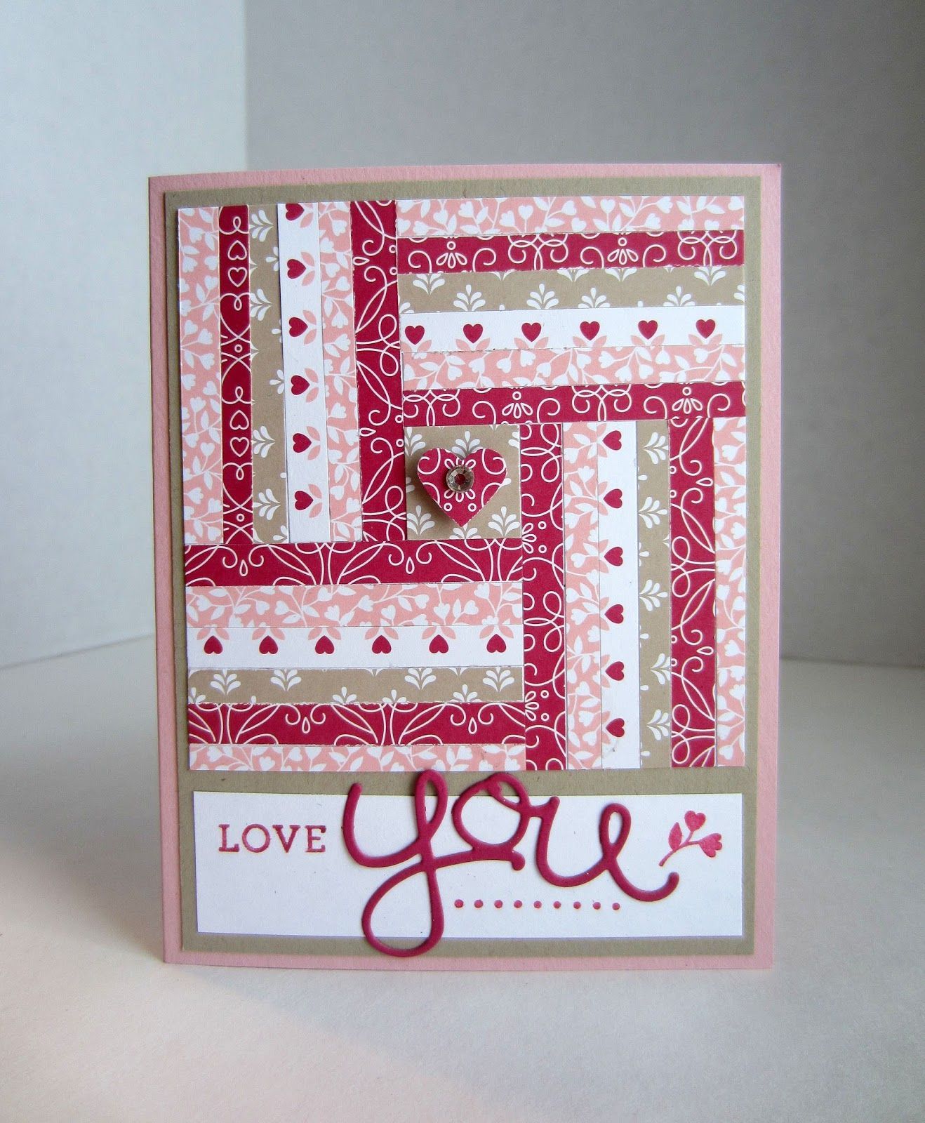 LOVE YOU QUILT -   24 valentine paper crafts
 ideas
